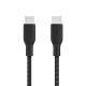 100W Braided USBC-C 2.0 CABLE 2M BLACK