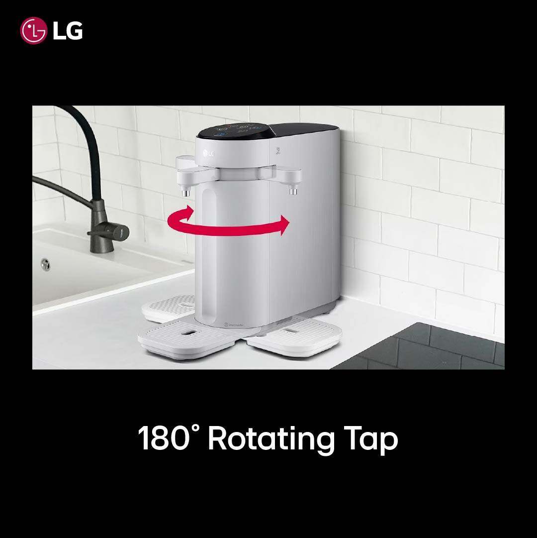 PuriCare Tankless Water Purifier WD516AN with 4Stage Filtration Hot Cold Ambient Water  White - Image 6