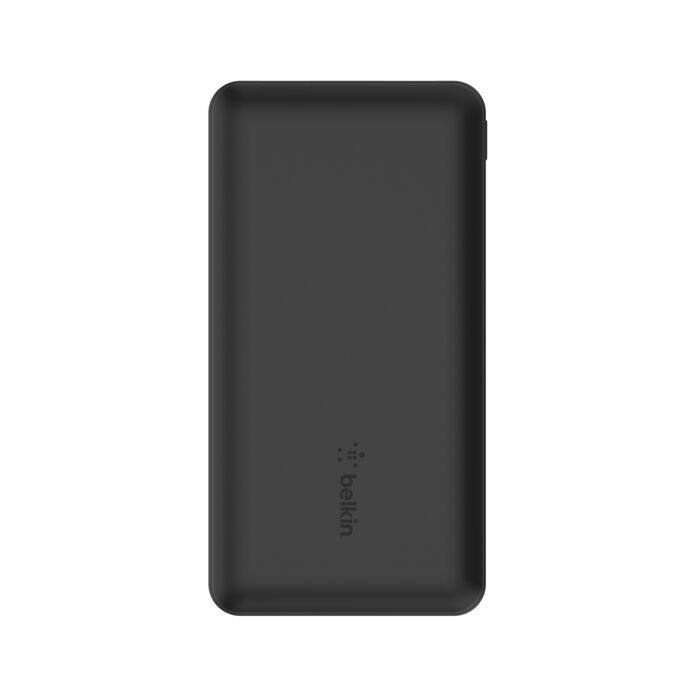 Boost Charge 3-Port Power Bank 10K + USB-A to USB-C Cable, Black - Image 2
