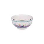 5″ The Heritage Garden Ceramic Bowl Set of 2 Heritage White