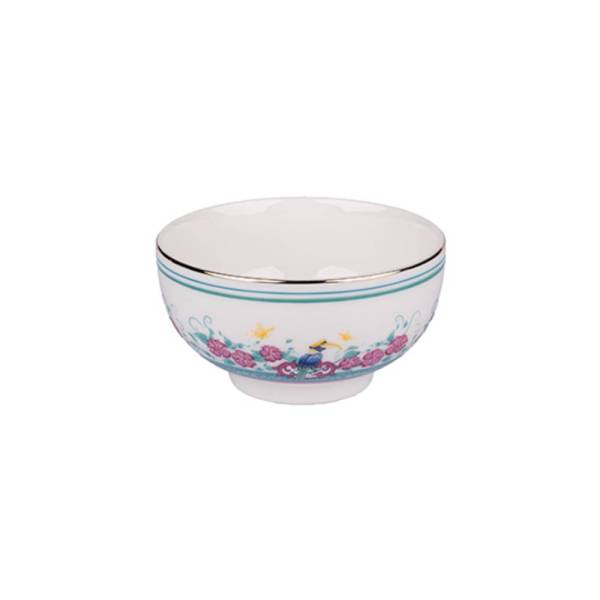 5″ The Heritage Garden Ceramic Bowl Set of 2 Heritage White