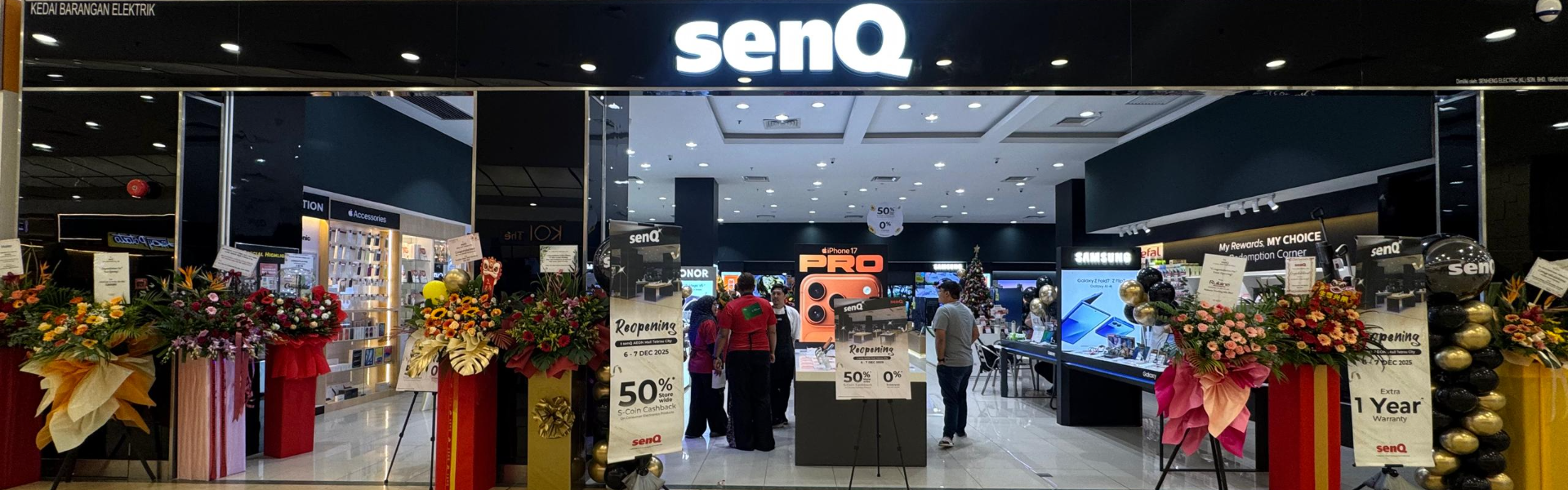 senQ AEON Mall Tebrau City