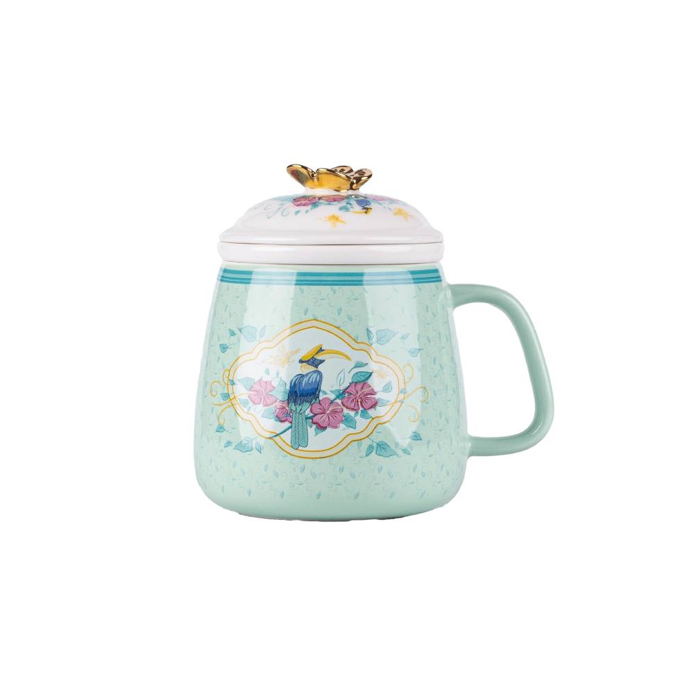 400ML Color King The Heritage Garden Ceramic Mug - Image 3