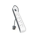 4-outlet Surge Protection Strip with 2M Power Cord