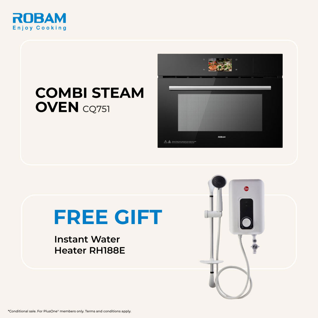 [ROBAM Promo] Steam Oven CQ751 R312 S112 - Image 2
