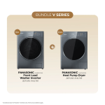 (Bundle Promo) 13KG/10.5KG Front Load Washer Dryer Inverter (V-Series)