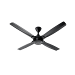 56" 4-Blade DC Motor Ceiling Fan Sleek & Smooth Design FM14FEVBKH
