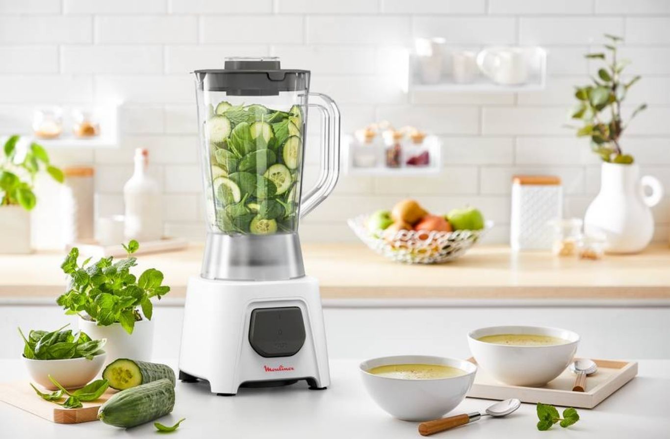 Tefal countertop blender for soups smoothies and sauces
