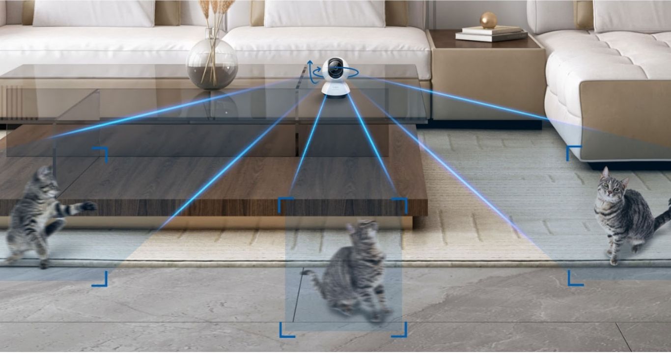 Smart motion tracking follows movement automatically