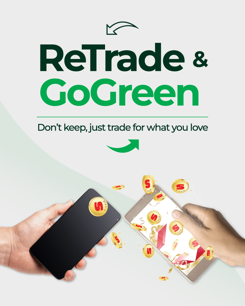 retrade and gogreen trade in old device and get s-coin cashback 800x1000