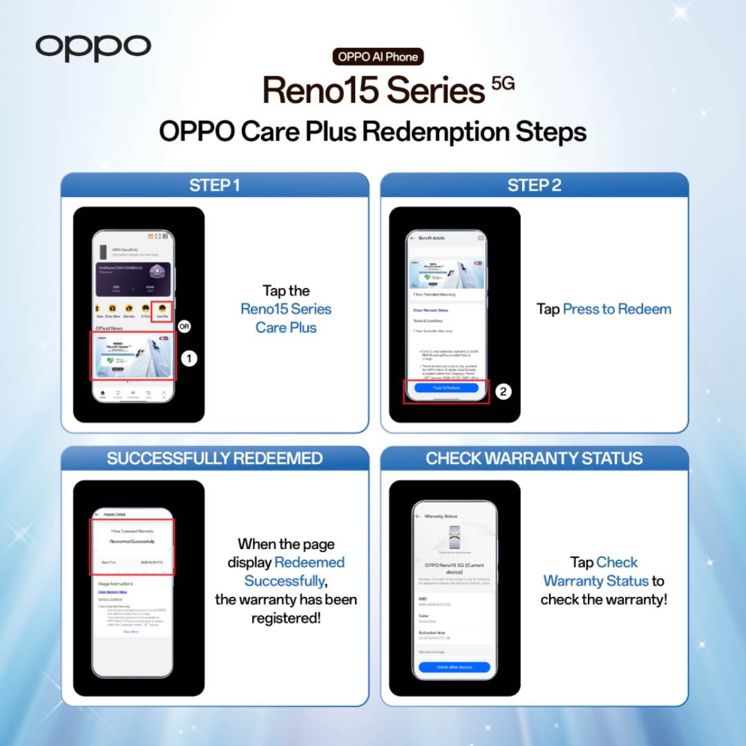 [Pre-order] Reno15 F 5G with 12GB + 256GB (ETA:17 Jan 2026 Onwards) - Image 3