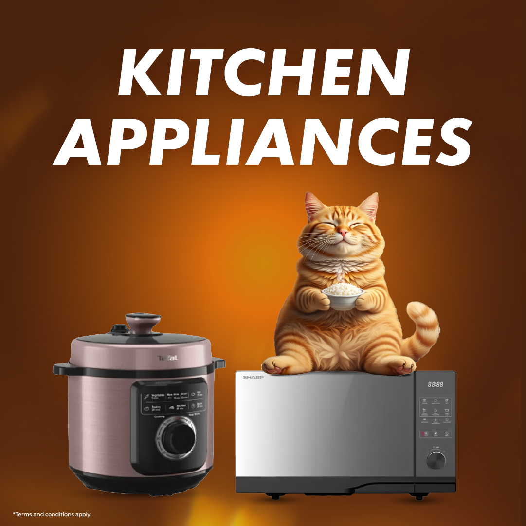 Untung Gila 70% S-Coin Cashback Kitchen Appliances