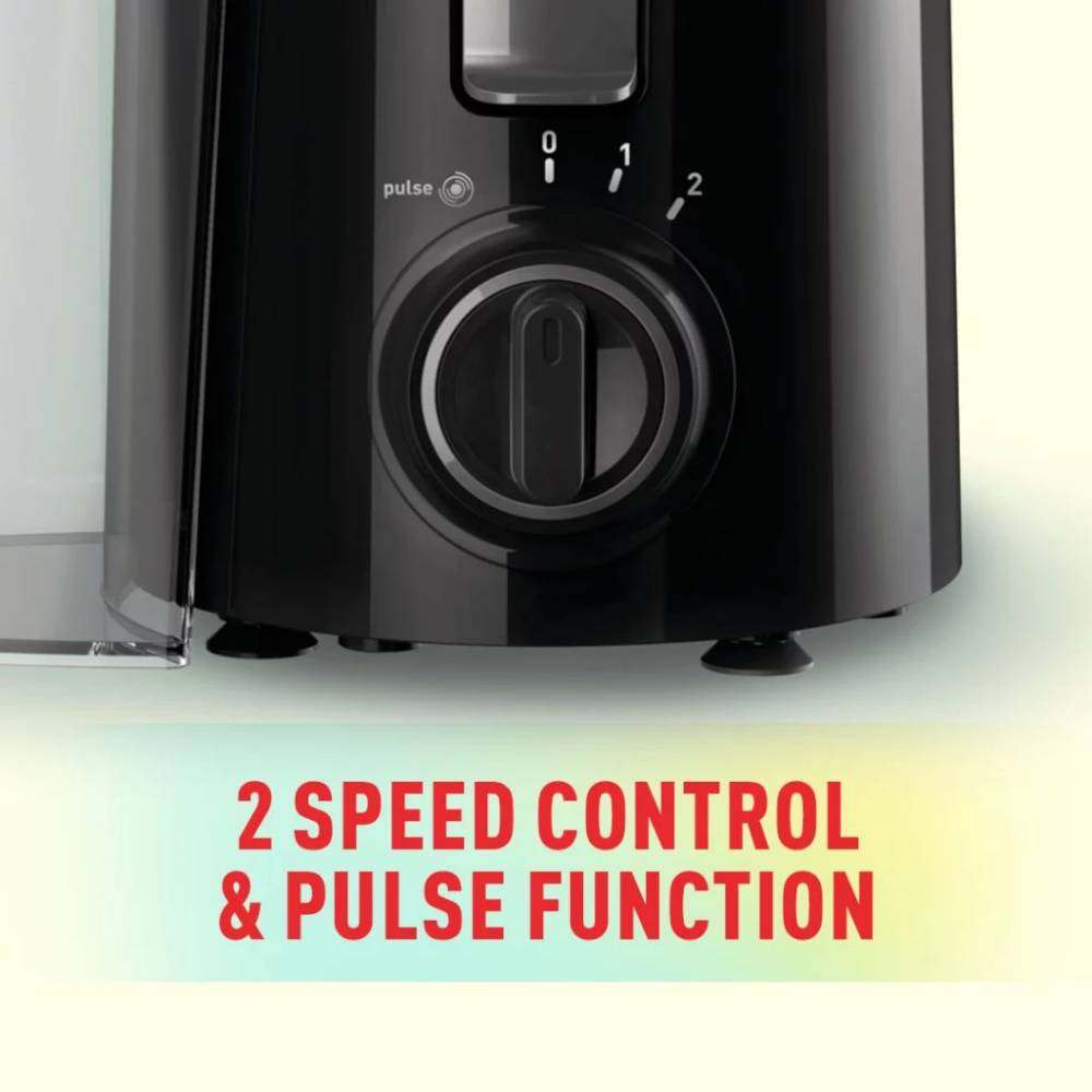 2 speed control with pulse function juicer