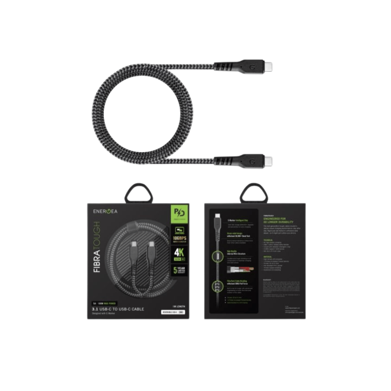 USB-C cable for fast charging and high-speed data transfer