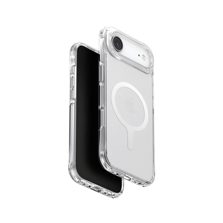 Clear phone case for everyday protection and grip