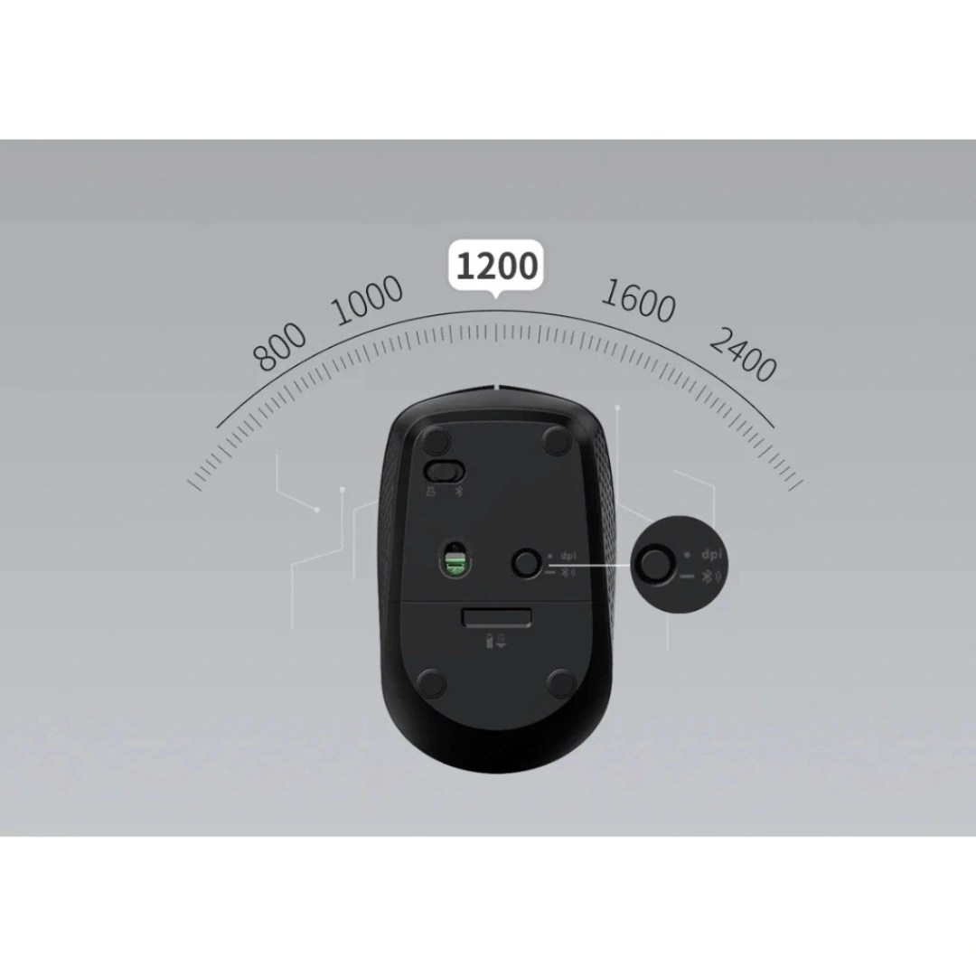 8100GT Multi-mode Wireless Keyboard & Mouse Combo - Image 7