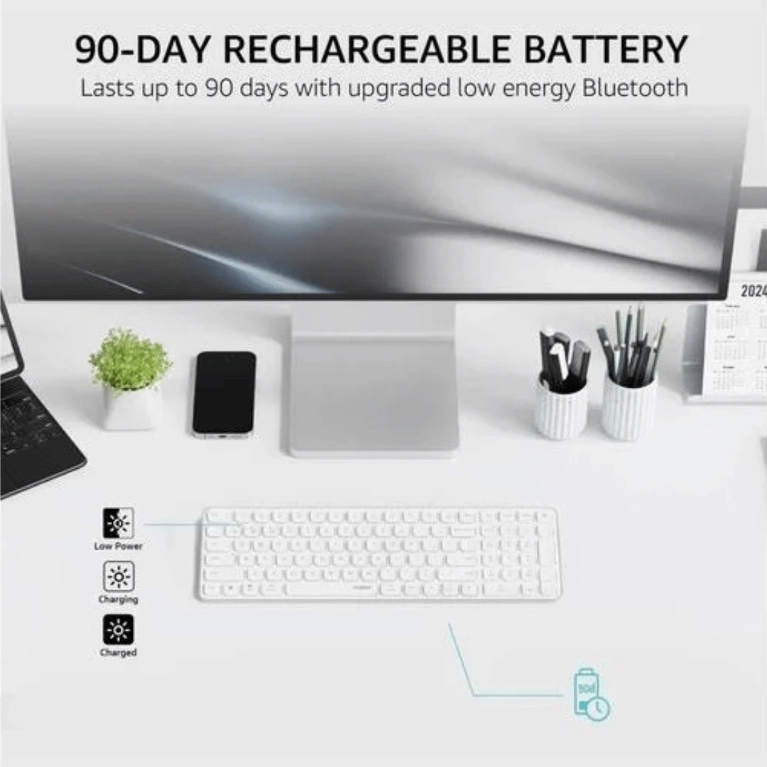 E9350L Ultra-slim Multi-mode/Rechargeable/Wireless Keyboard - Image 13