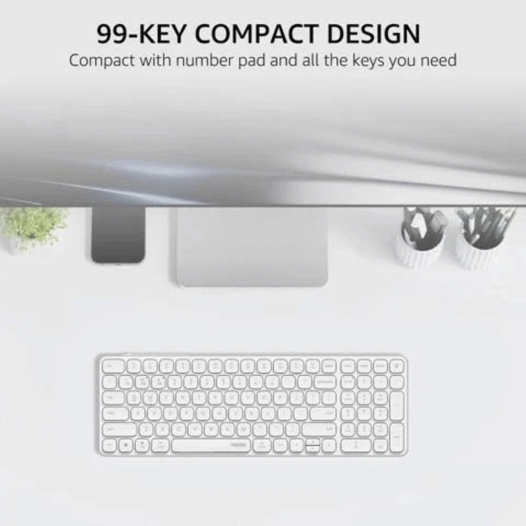 E9350L Ultra-slim Multi-mode/Rechargeable/Wireless Keyboard - Image 9