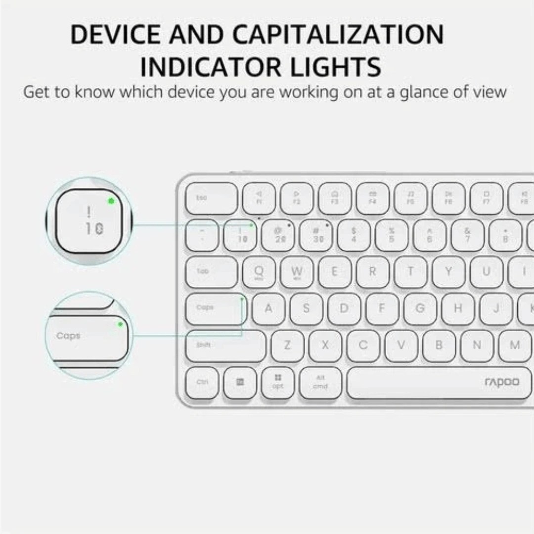 E9350L Ultra-slim Multi-mode/Rechargeable/Wireless Keyboard - Image 12