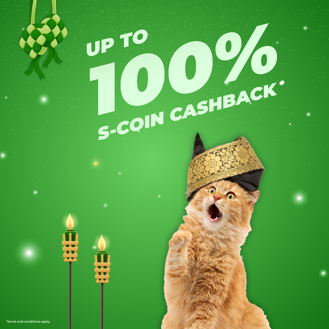 Up to 100% S-Coin Cashback