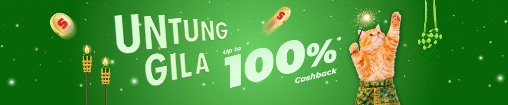 Untung Gila Landing Page Banner