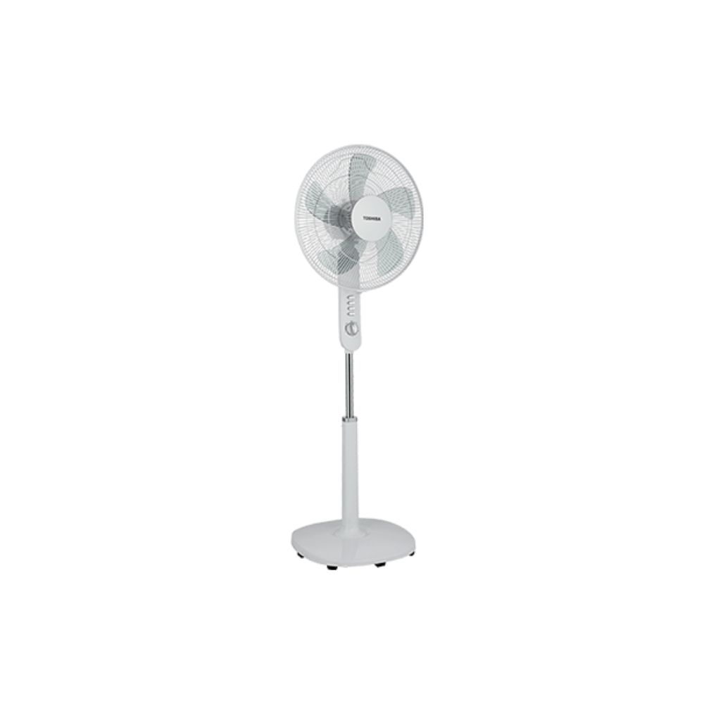 16" Stand Fan White - Image 3