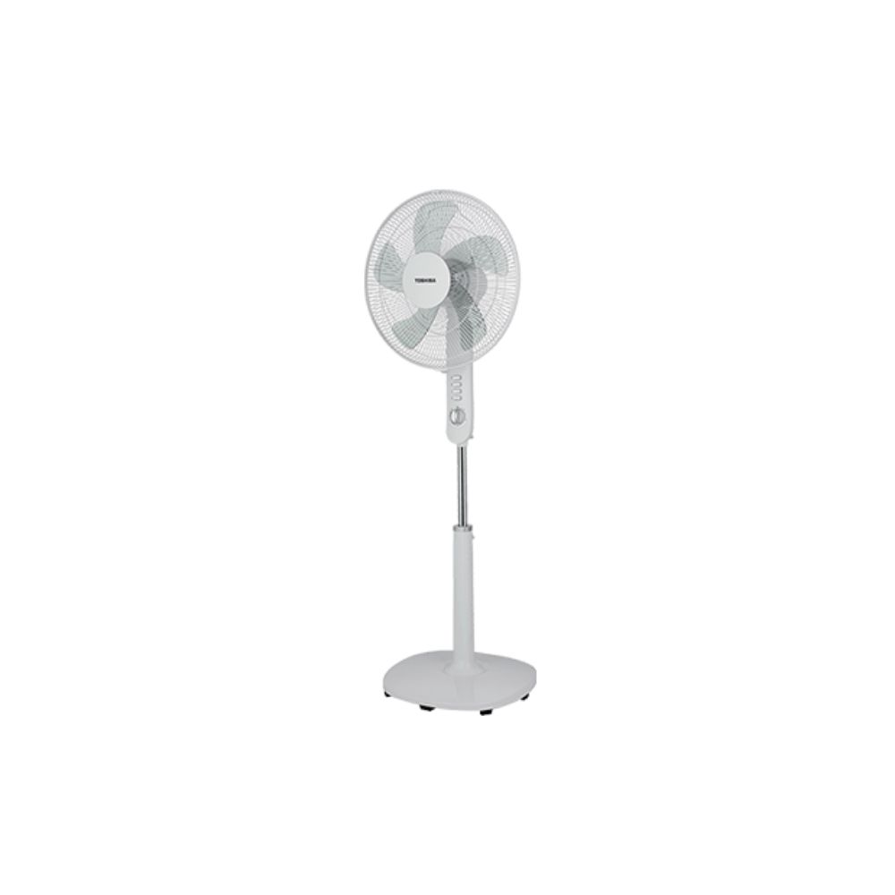 16" Stand Fan White - Image 4