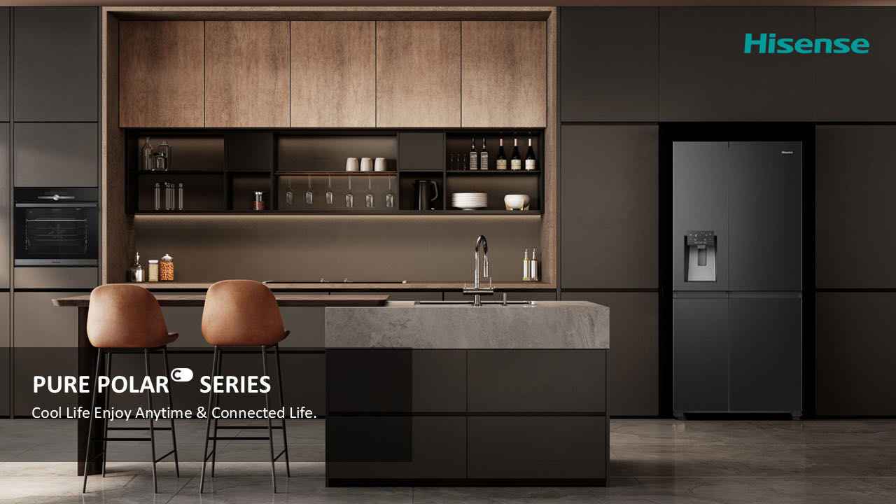 Hisense 760L Side by Side Inverter Refrigerator | Senheng