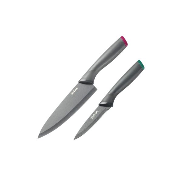 Tefal 2 Pcs Fresh Kitchen Knives Set With Cover TEF-K122S2