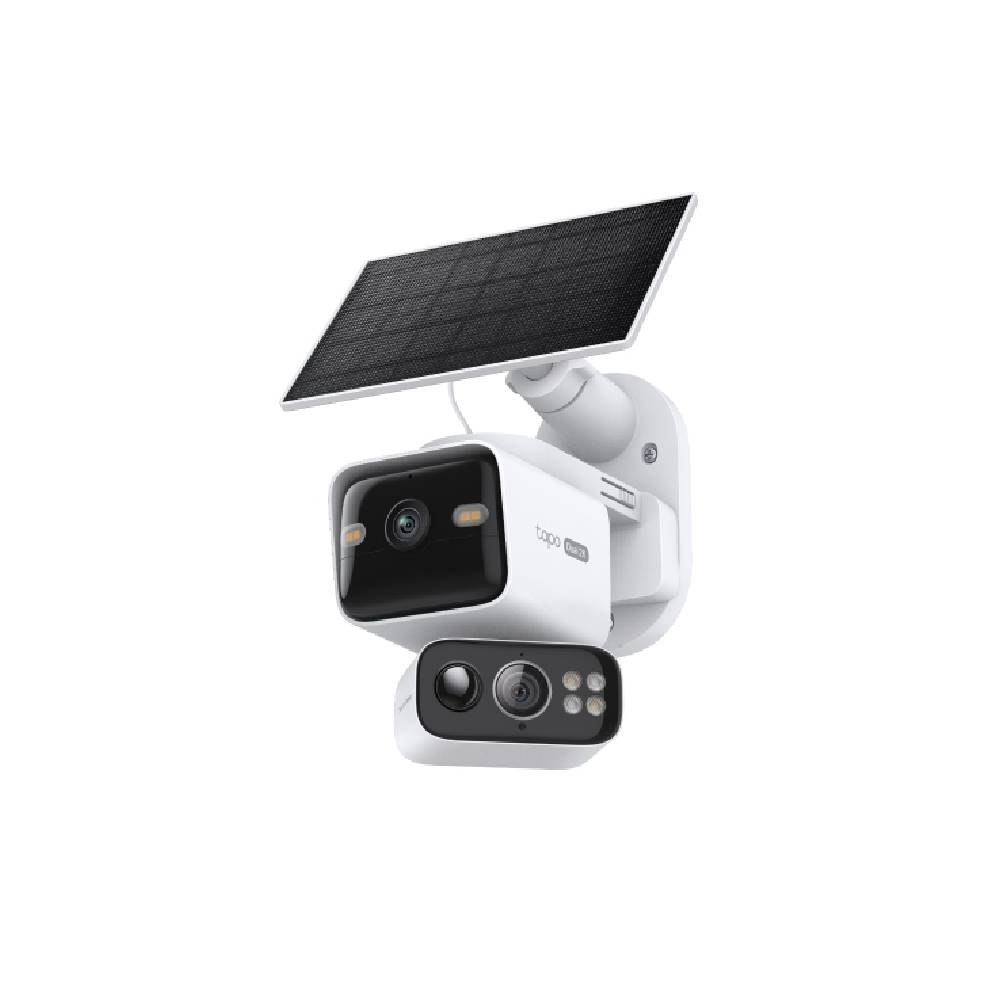 TP-TAPOC645D-KIT (1) Tapo C645D Solar-Powered Dual-Lens Pan/Tilt Security Camera Kit