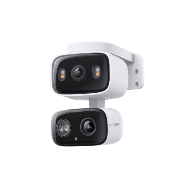 Indoor/Outdoor Dual Lens Pan/Tilt Security Camera