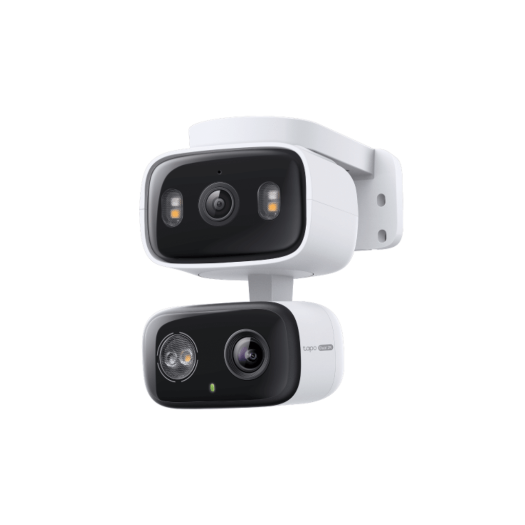 Indoor/Outdoor Dual Lens Pan/Tilt Security Camera