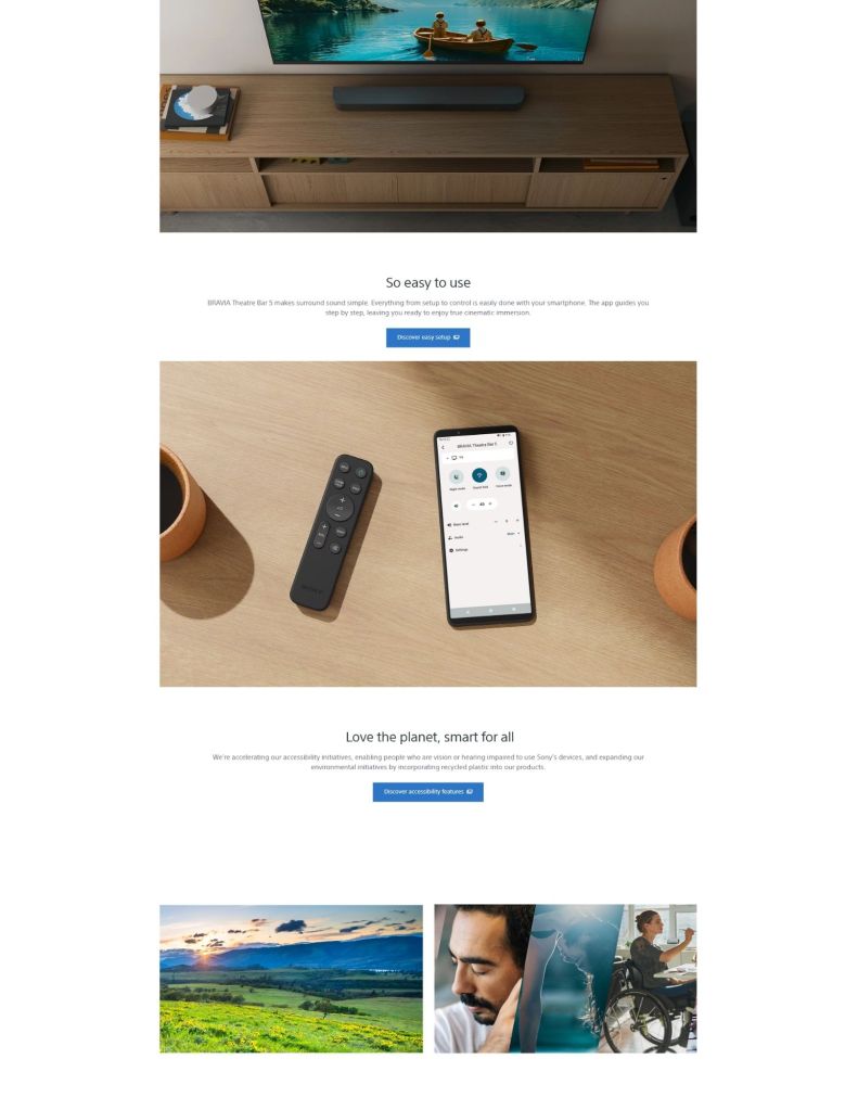 Sony BRAVIA Theatre Bar 5 | 3.1ch Soundbar with powerful wireless subwoofer | Dolby Atmos® SNY-HTB500 features