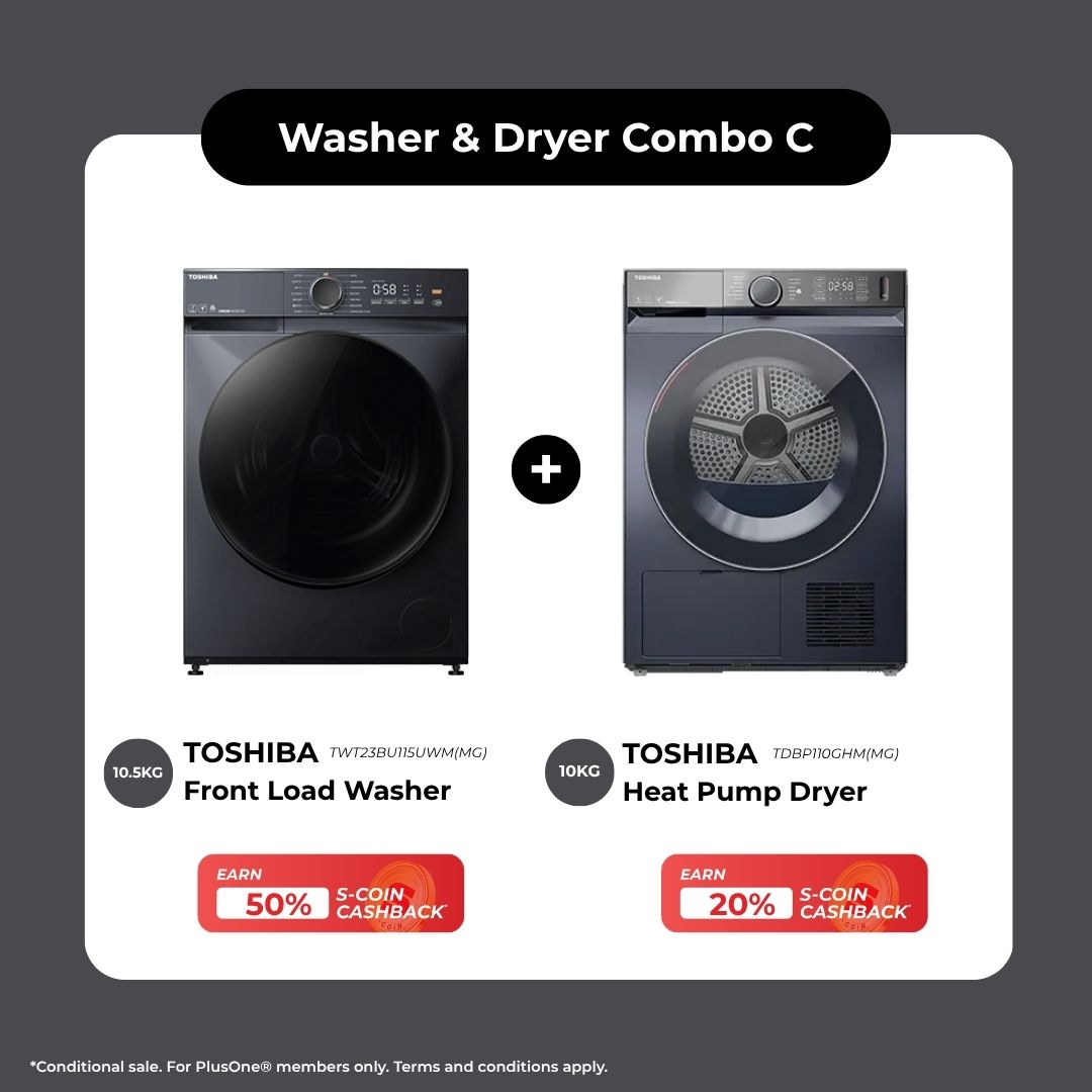 [Bundle Promo] 10.5KG/10KG Front Load Washer Dryer (Promo Valid Until 31 May 2026) - Image 2