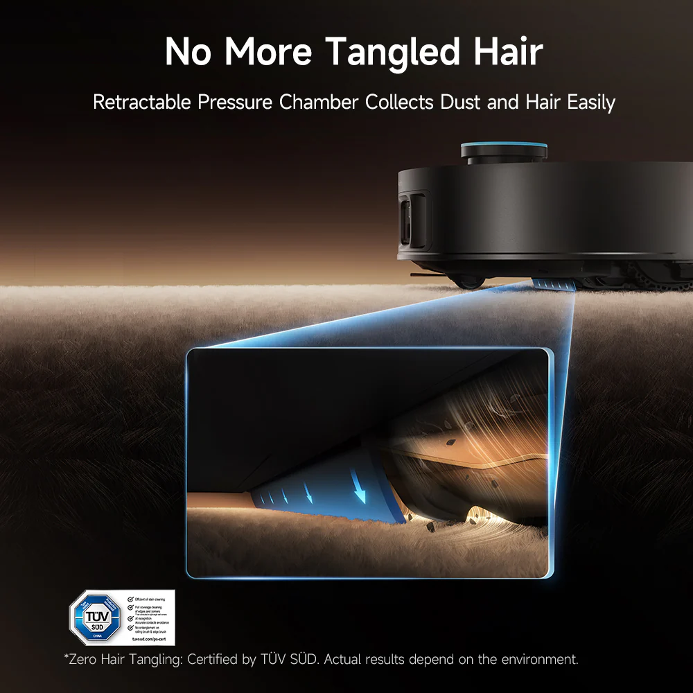 Dreame X50 Pro Ultra Robot Vacuum DRM-X50PUGL 30000 pa power retractable pressure