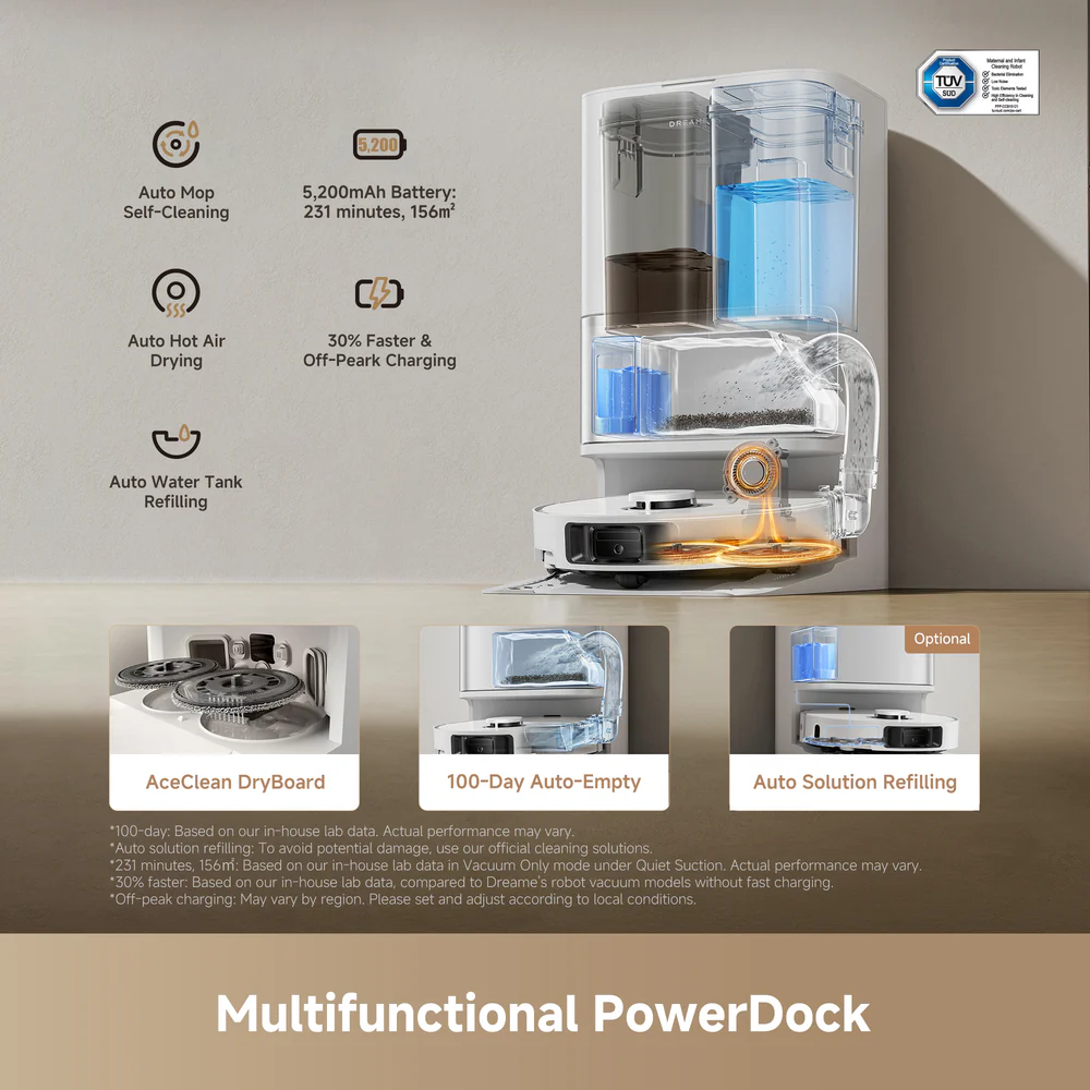 Dreame L10s Ultra Gen 3 Robot Vacuum DRM-L10SU3GL multifunction powerdock