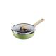 22CM One Pick Pot Pan Deep Pan with Glass Lid