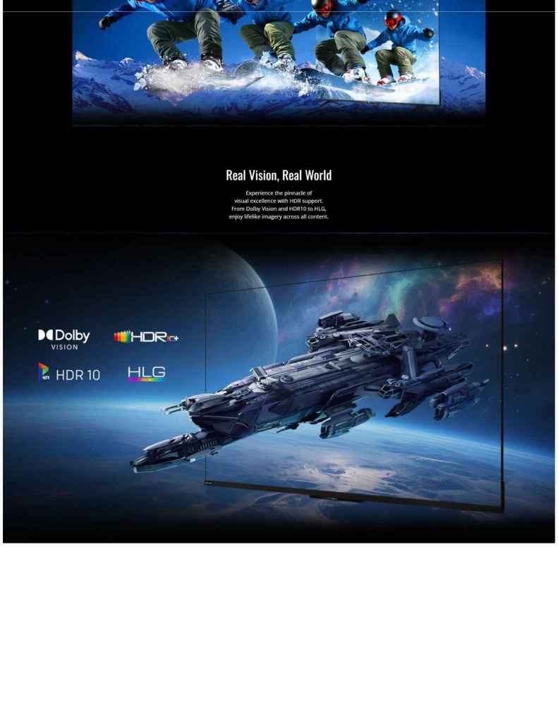 Skyworth 65" X66H NEXO QD Mini LED TV SKY-65X66H real vision, real world