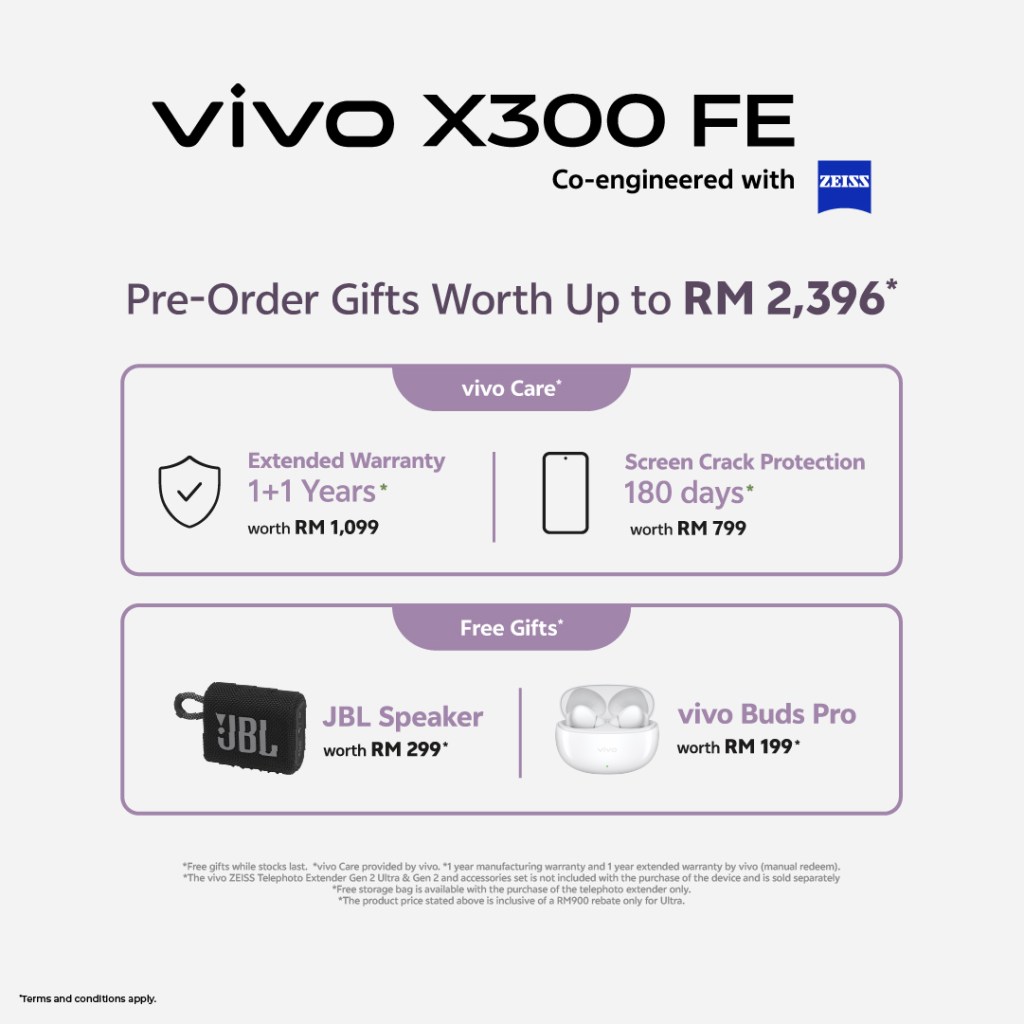 vivo X300 FE Free Gifts