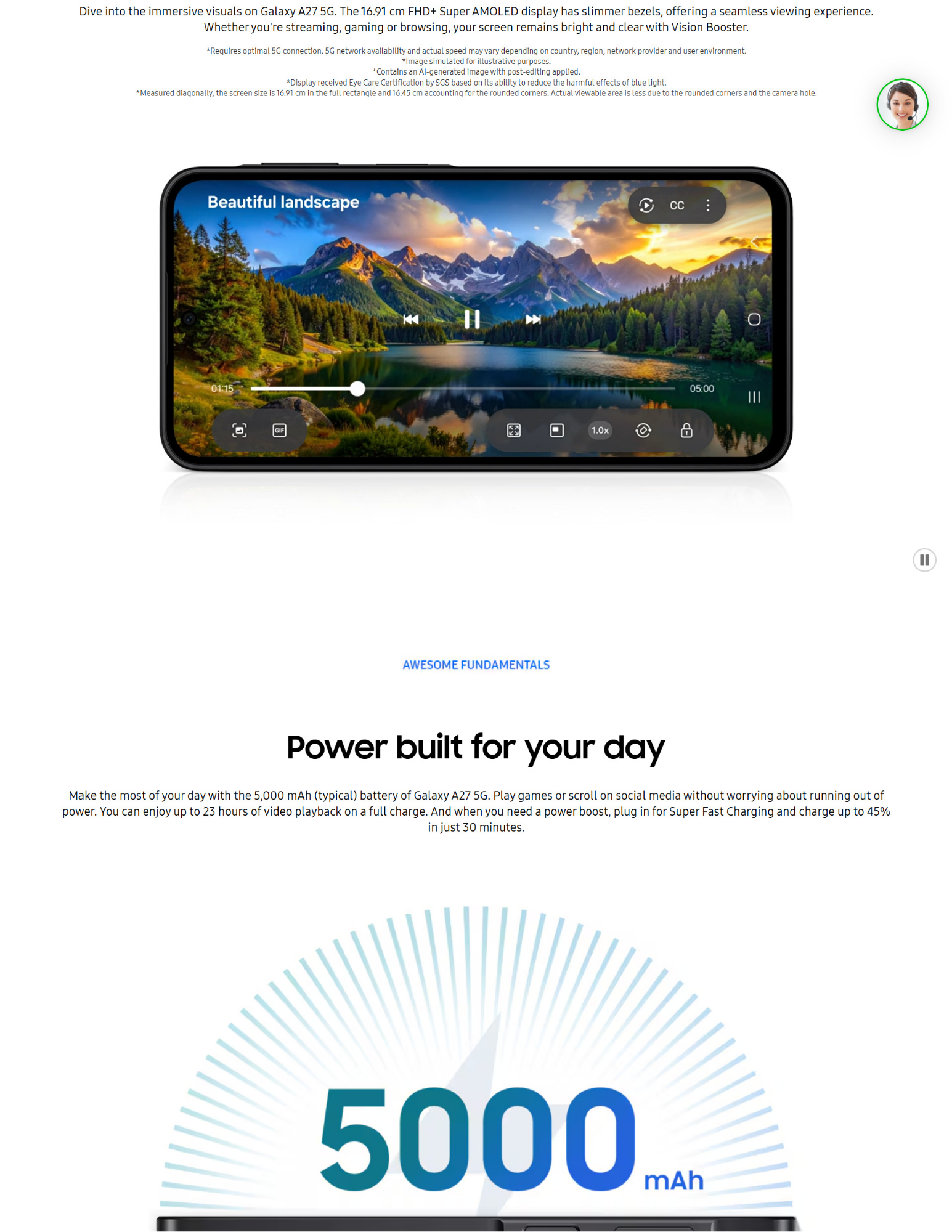 Samsung Galaxy A27 5G (8+256GB)