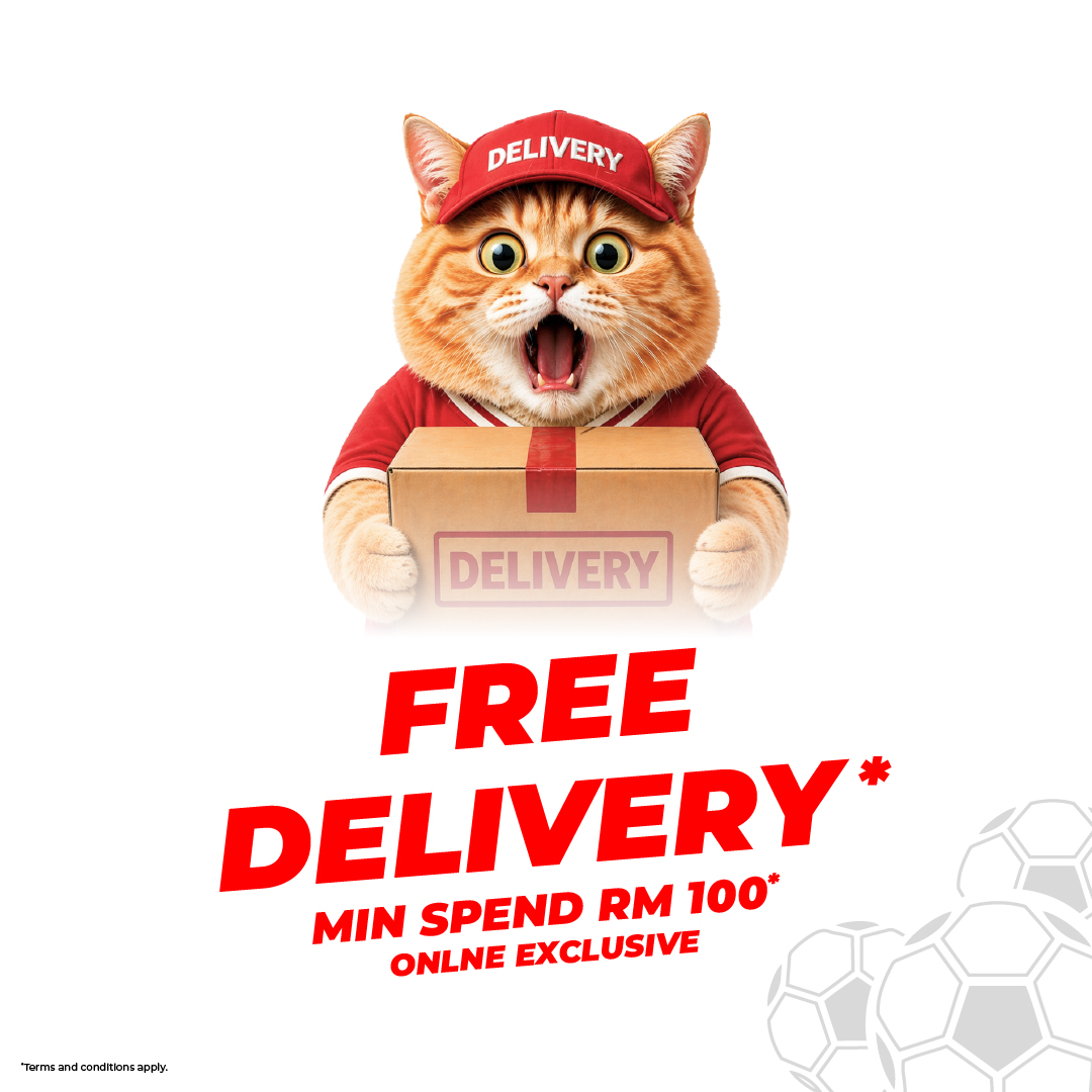 Free Delivery min spend RM100 (online exclusive)