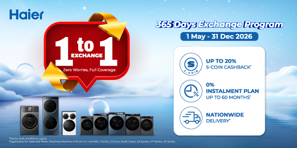 Haier 365 Days Exchange Program