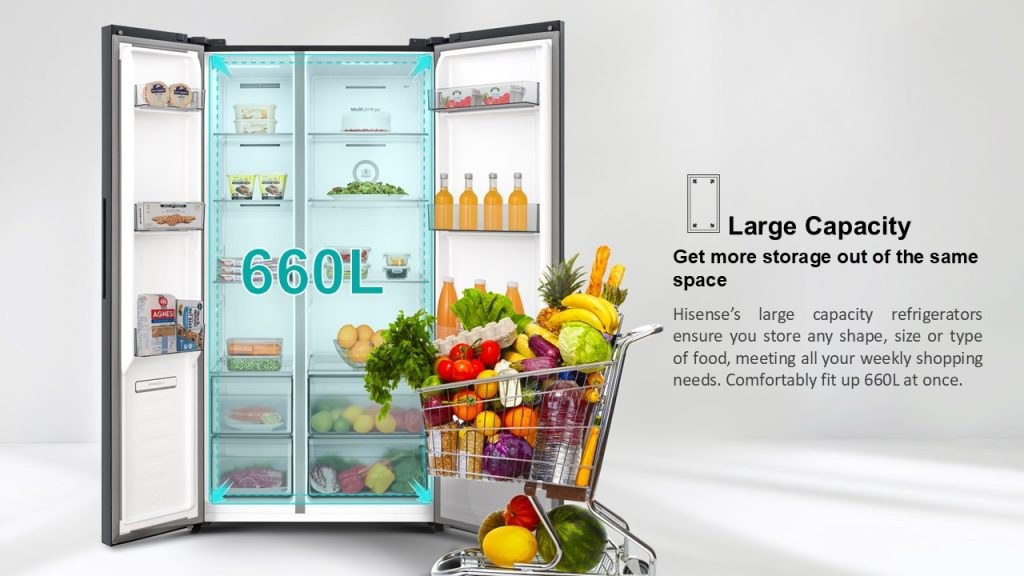 Hisense refrigerator specifications and benefits