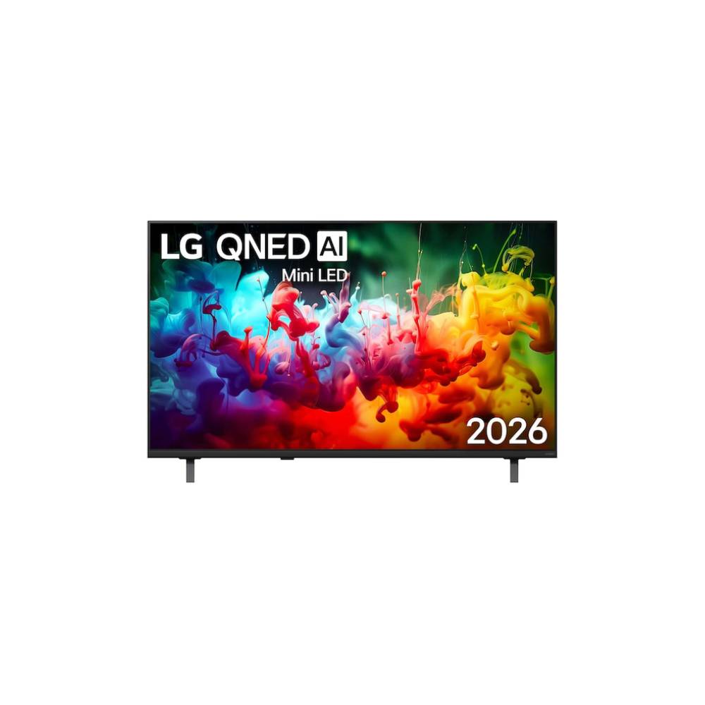 LG-50QNED70BSA LG QNED AI Mini LED QNED70 4K Smart TV (2026) 50 inch - Front View