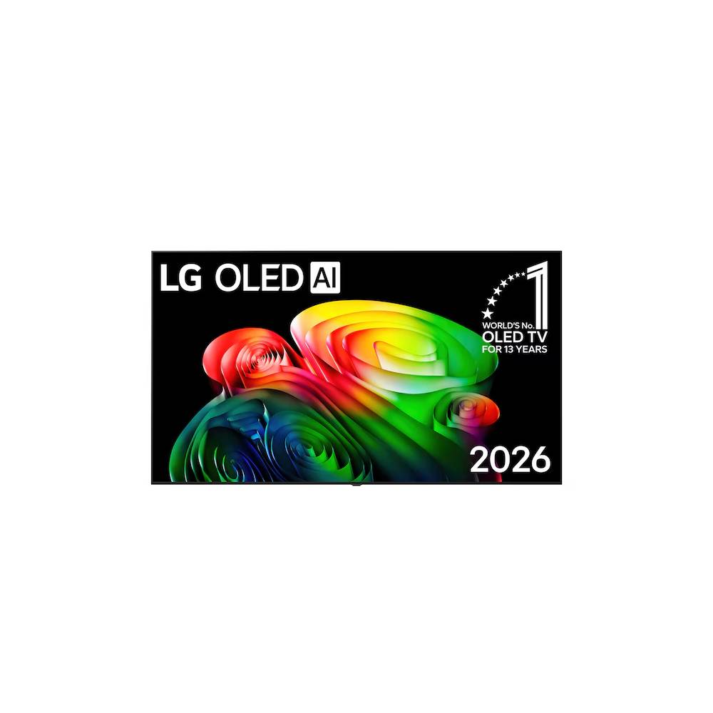 LG OLED AI B6 4K Smart TV (2026) 55 inch - Front View