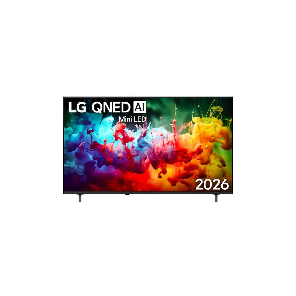 LG QNED AI Mini LED QNED70 4K Smart TV (2026) 65 inch - Front View