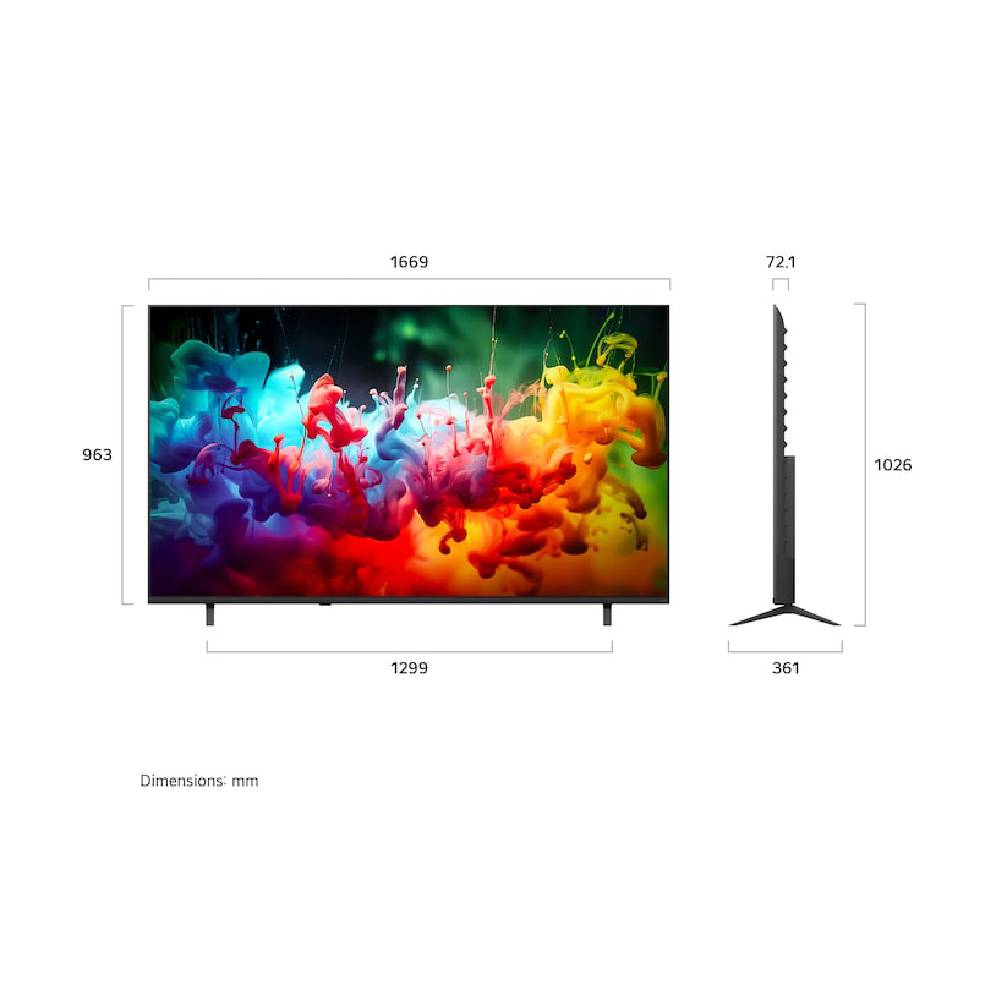 75" QNED AI Mini LED QNED70 4K Smart TV (2026) (ETA 1-2 Weeks) - Image 2