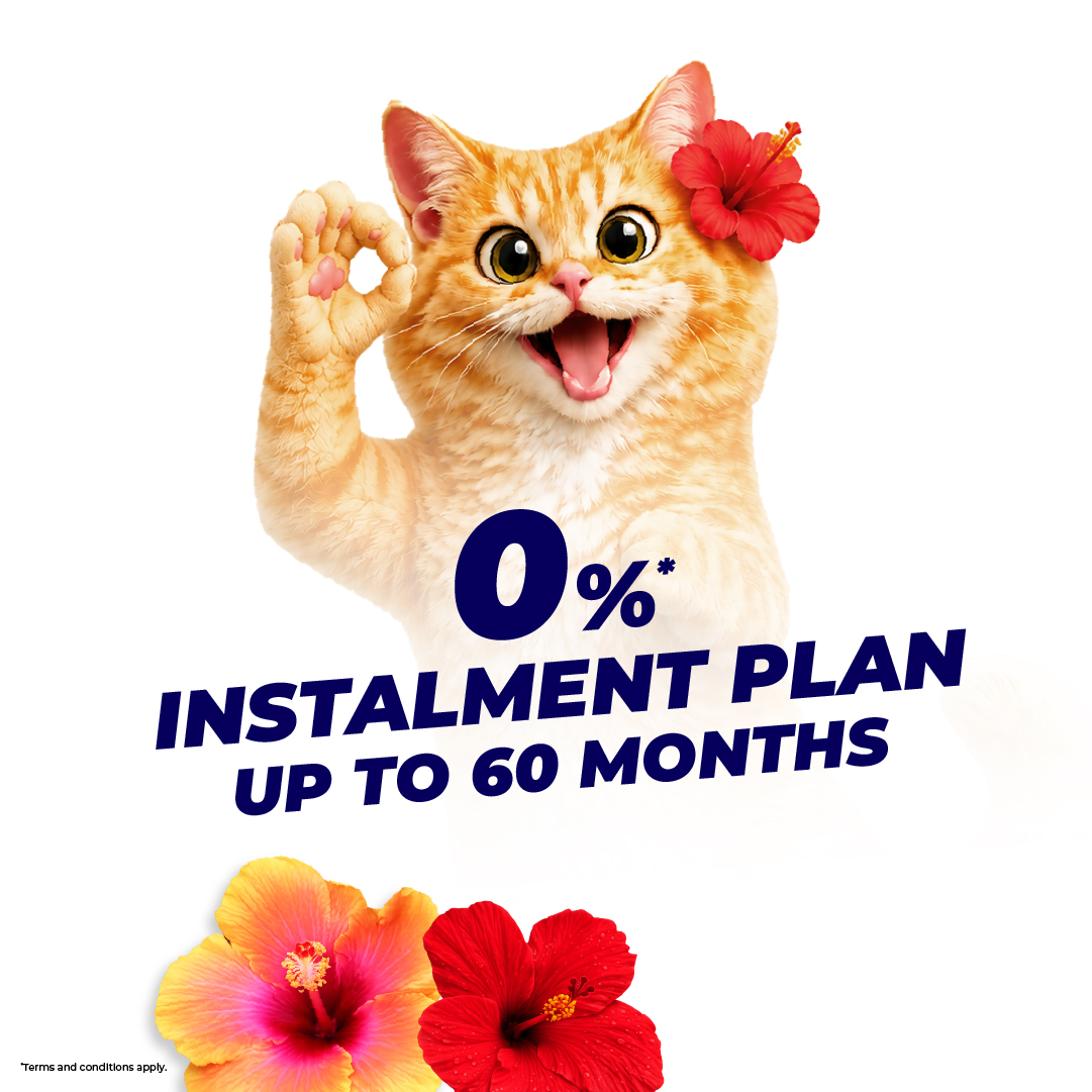 Untung Gila 0% Instalment Plan up to 60 months