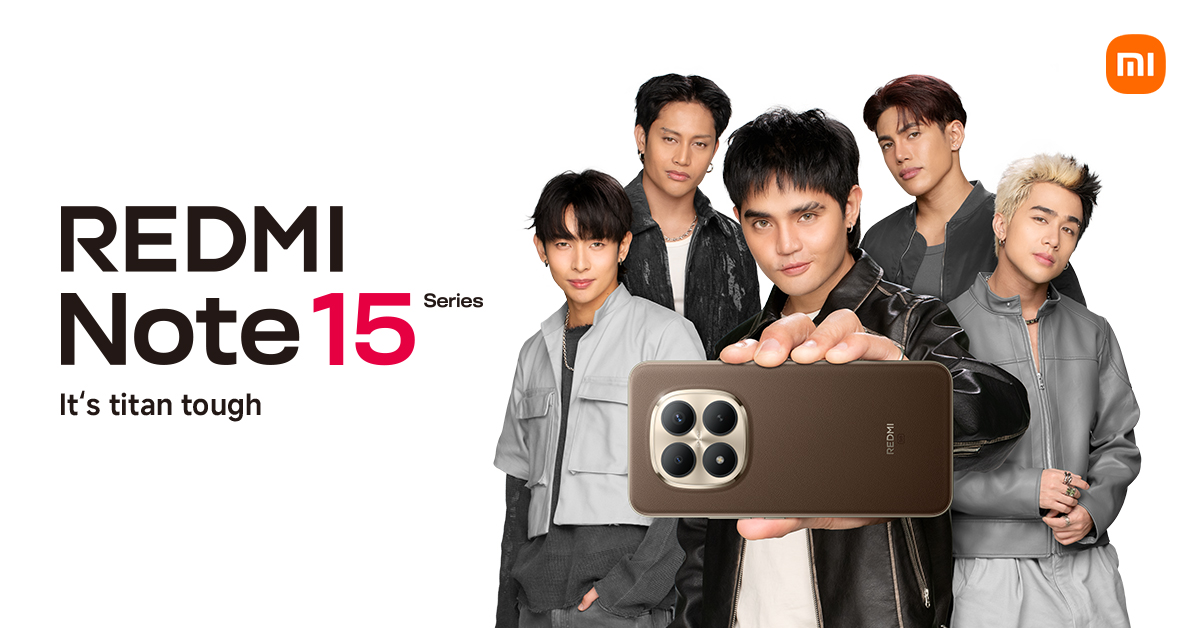 REDMI Note 15 Series - It's Titan Tough