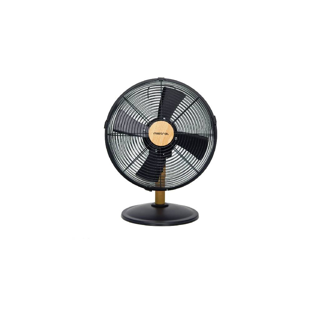 MTR-MTF1215M Mistral 12“ Wooden Table Fan - Front View
